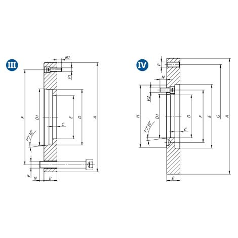 Tarcza zbierakowa do 2405, 2405K typ 8213-630-15A2 DIN Bison kod: 358213661000 - 2